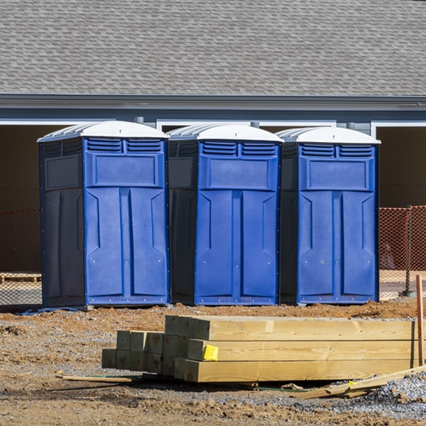 do you offer hand sanitizer dispensers inside the porta potties in Yznaga